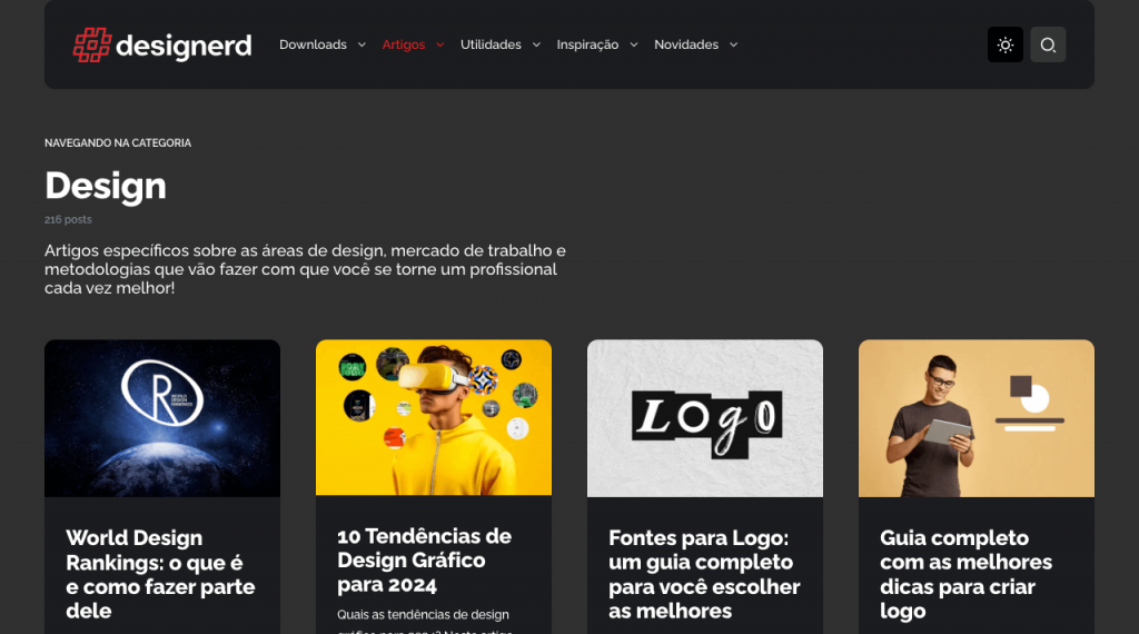 10 sites de Design Gráfico para você seguir e se inspirar